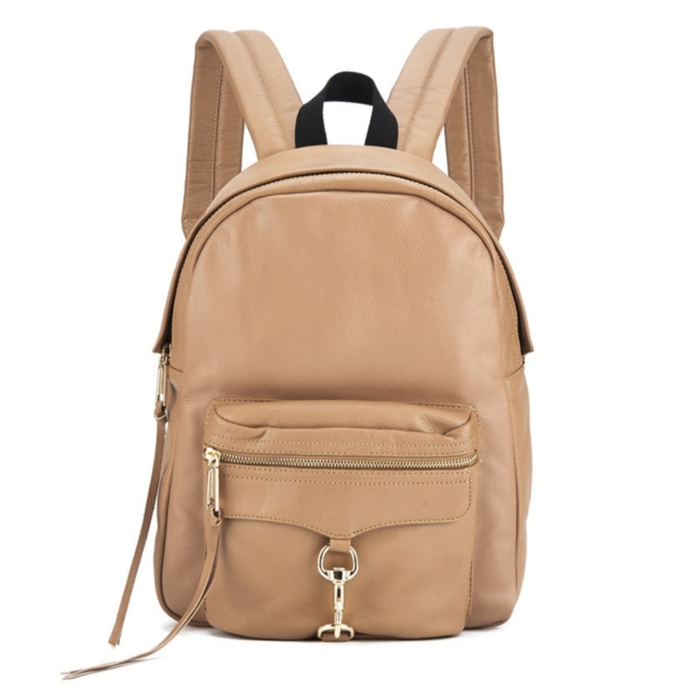 Rebecca Minkoff Tan Leather Backpack